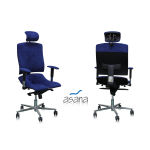 Ergonomická židle Ásana Alcantara line Violet